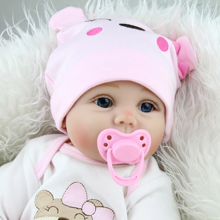 New arrivals reborn American baby girl doll baby full body silicone toddler dolls