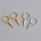 Silver Hoop Earrings 2021 925 Sterling Silver Fashion Jewelry Hoop Earrings For Women