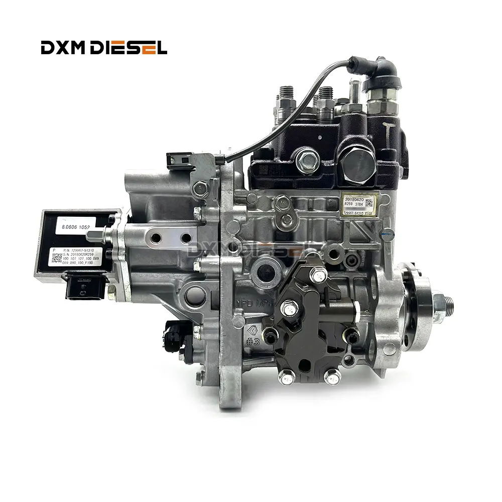 Pompa Injeksi Bahan Bakar Diesel X7 729967-51310 Untuk YANMAR 4TNV98 pemasok