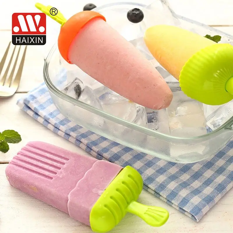 6 in 1 ice lolly mould set  cartoon ice mould/creative popsicle maker