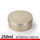 Biscuit Custom Screw Top Gift Tea Pen Cookie Biscuit Round Aluminum Tin Box