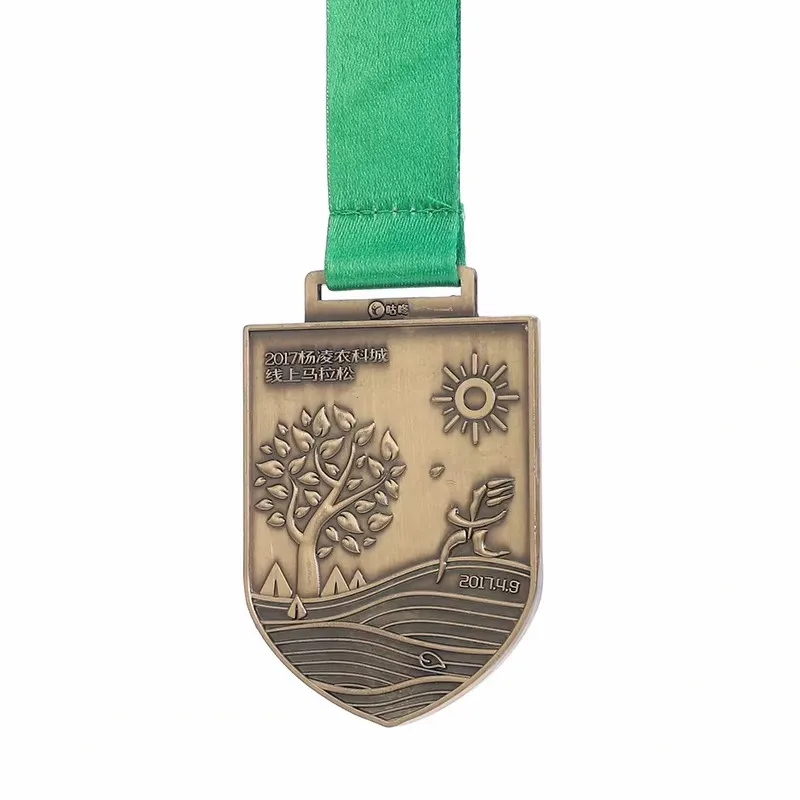 Manufacturers Metal Running Finisher Medal Design Fun Run Marathon Race Sports Metal Medal supplier