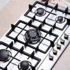 Gas Cooktops Gas Xunda Outdoor Built-in 4 Burner Gas Stainless Steel Gas Burner Parts Gas Cooktops