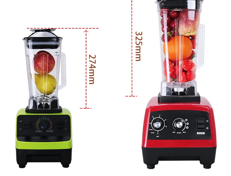 Licuadora Industrial Ac Motor Blenders Smoothie Maker Versatile Blender