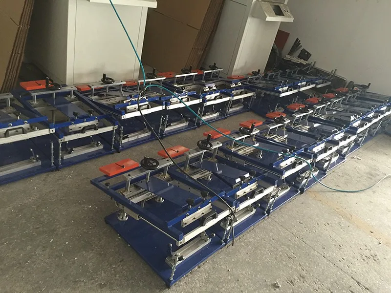 Manual Paper Cup Screen Printing Machine Plastic Bottle Round Curved