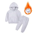 Boys Boys Girls Warm Clothes Sets Winter Hoodie Clothing Kids Boys Girls Tracksuits Children Outfit Sport Wear