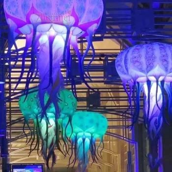 Zhenmei Event Party Decoration Inflatable Model Customized Stage Hanging Jellyfish