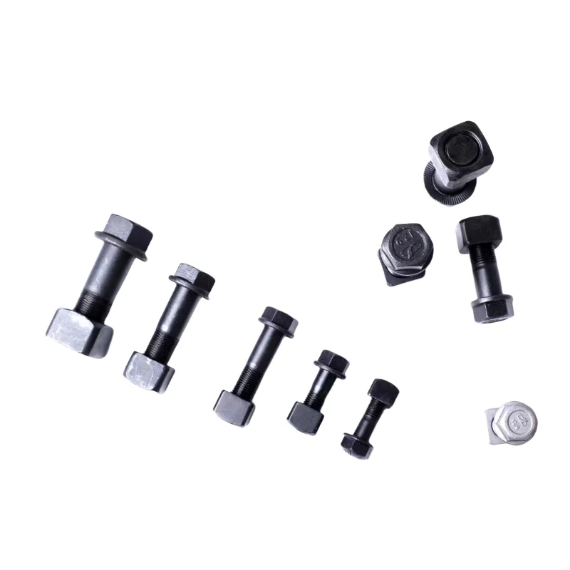 High Strength Track Shoe Bolt And Nuts For Excavator Buy Track Pad