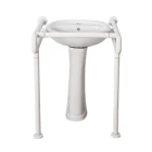 Floor Bathroom Double Safety Washbasins Grab Bar Wall Mounted Floor To Ceiling Grab Bar