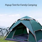 Popup Automatic Outdoor Sport Family 3-4 Person House Fast Popup Instant Camp Tent