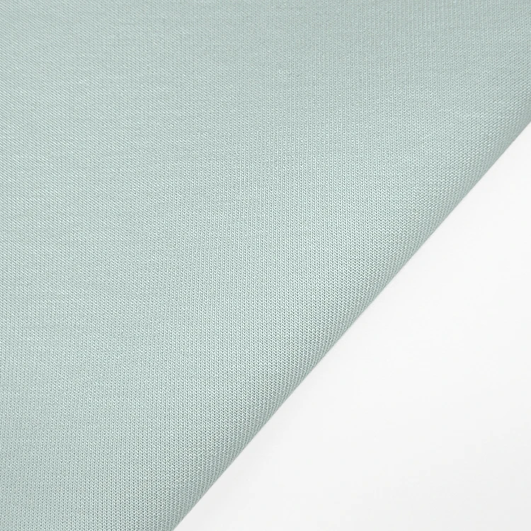 300GSM Plain Dyed Spandex Fabric Polyester and Cotton Material Scuba Knit Fabric for Garment supplier