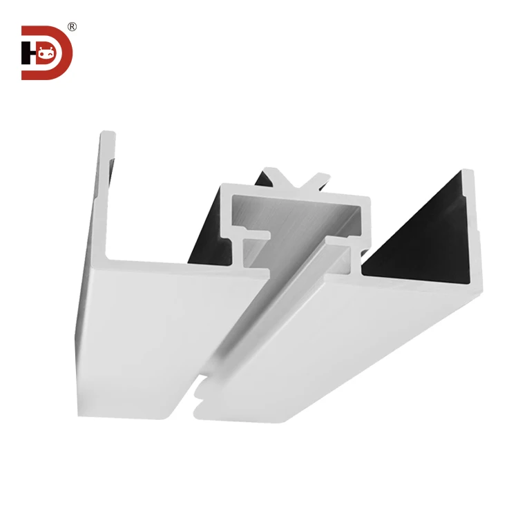 105 Flexible Conveyor Beam 27 * 75 Flexible Conveyor Half Beam Toothed Chain Assembly Line Track Aluminum Profile manufacture