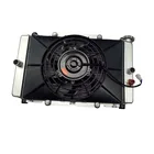 Quad Cooling Radiator And Fan Assy For Hisun 500CC 700CC UTV Quad 19600-115-0000