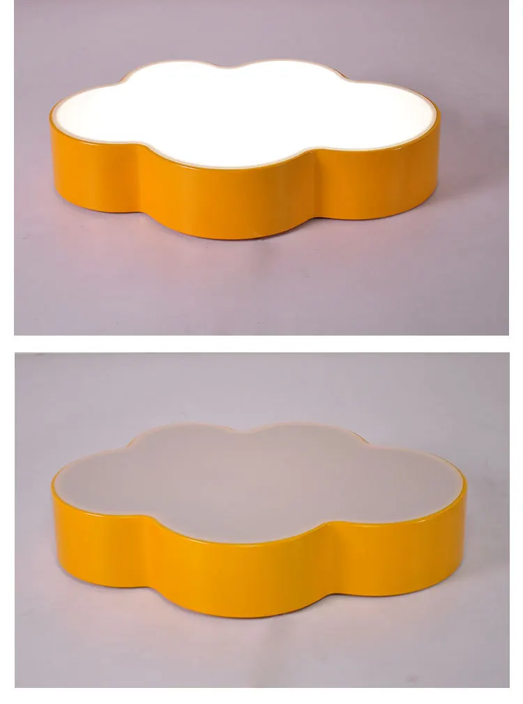 Kids Indoor Pendant Lights Cartoon Lovely Kindergarten Baby Small Cloud Lamps Led Ceiling Chandeliers