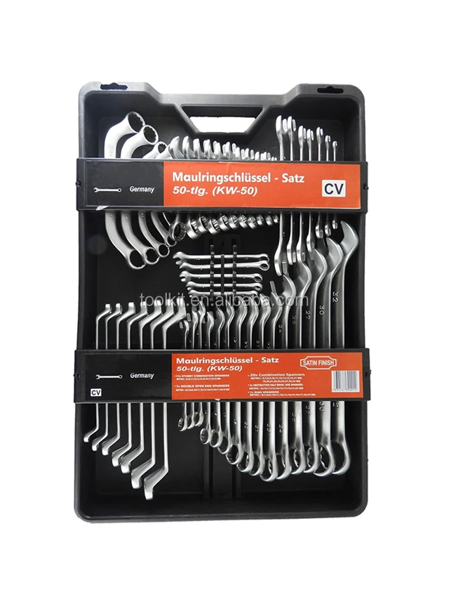 50pcs Germany Market Combination Wrench Set Buy Combination Wrench