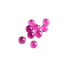 Ruby Corundum Precision Optical Glass Ruby Corundum Ball Drilled Synthetic Ruby Ball