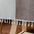 Table Cloth OEM And ODM Round Rectangular 100 % Polyester Table Cloth Eligant Style
