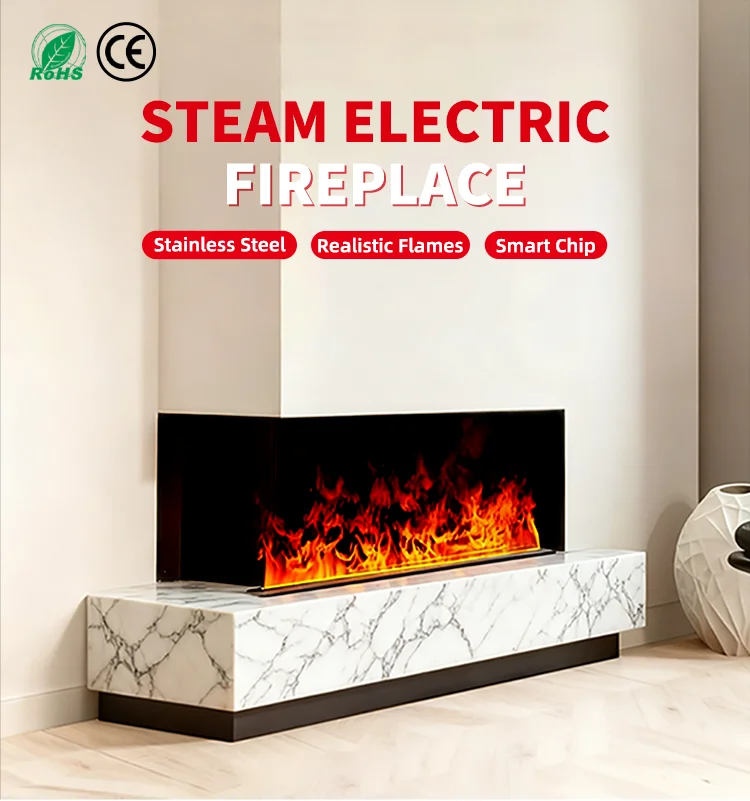 Atomization Electric Fireplace, 3D, LED - detail 2
