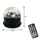 Mp3 2 In1 RGB Party Stage Light MP3 Player Music Sound Activated LED Crystal Ball Disco Lights