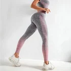 Wholesale Women 2-piece Quick-drying Fitness Suit Yoga Wear Seamless Suit Gym Yoga Set