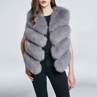 Fox Fur Coat Coats Faux Furfurfox Fur Coat Women Custom Luxury Real Fox Fur Coat Winter Fur Coats Fur Vest For Women