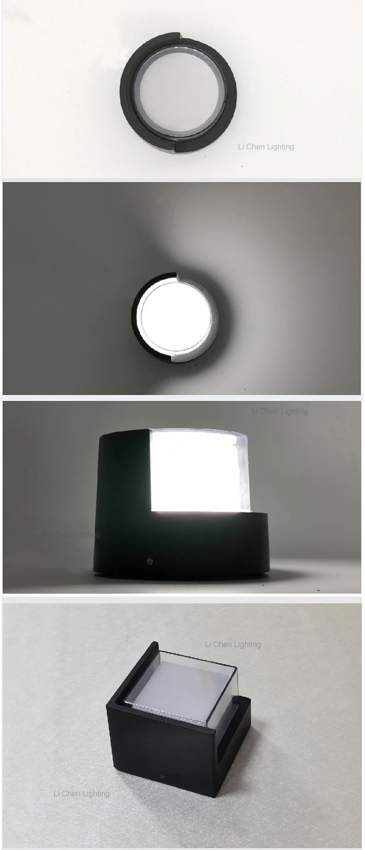 bd11 modern wall mounted lamp outdoor corner ip65 waterproof wall light garden house courtyard lighting -1