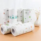 High Kitchen Towels Reusable High Absorbent 2 PLY Custom Printed Household Roll Kitchen Paper Towels