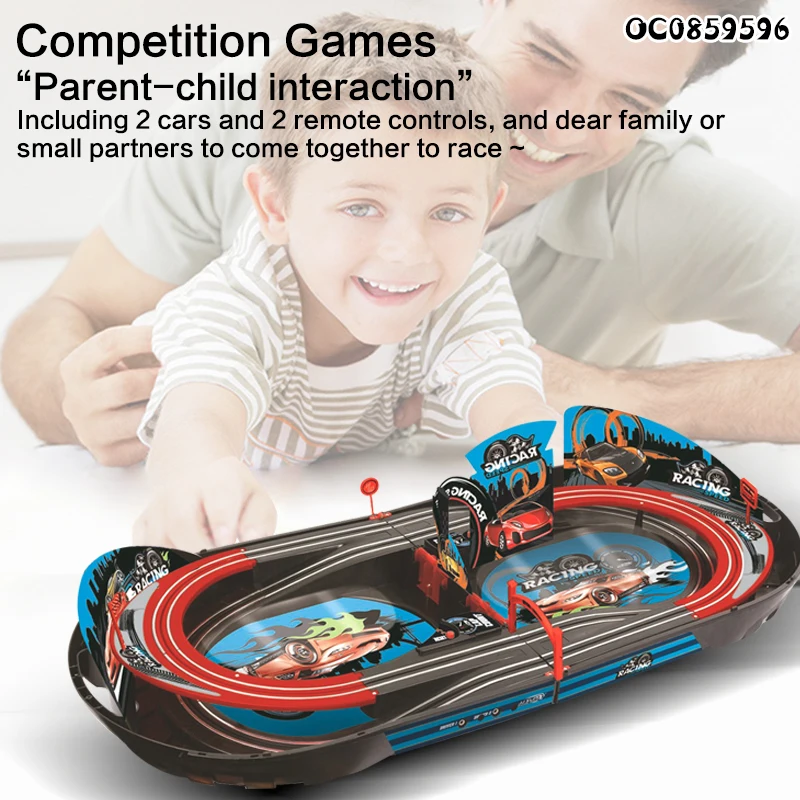 Electronic board games car race game track toy car new novelty toys kids