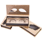 Eyelashes With Wholesale Vendor Band 3D False Mink Eyelashes With Box