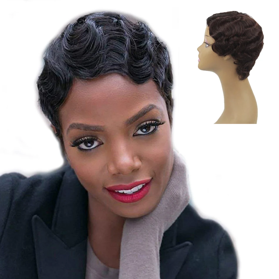 brazilian finger wave wig