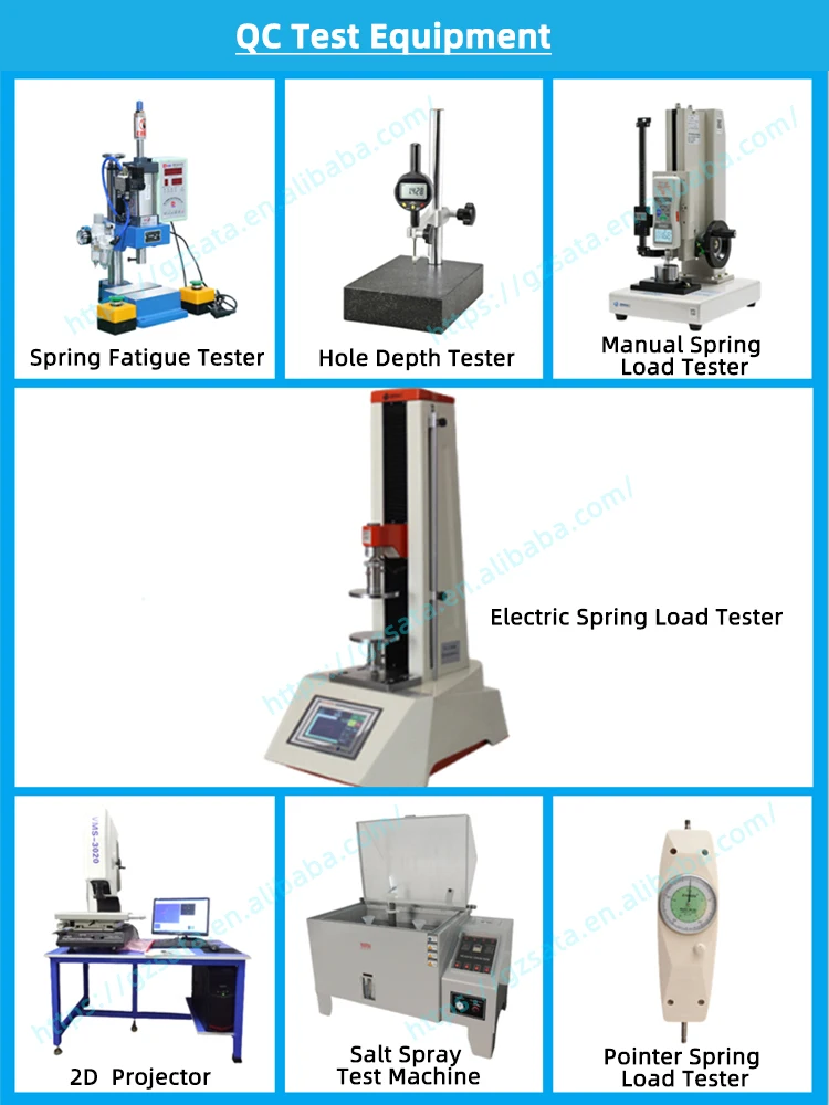 Spring Plunger QC Test Equipment