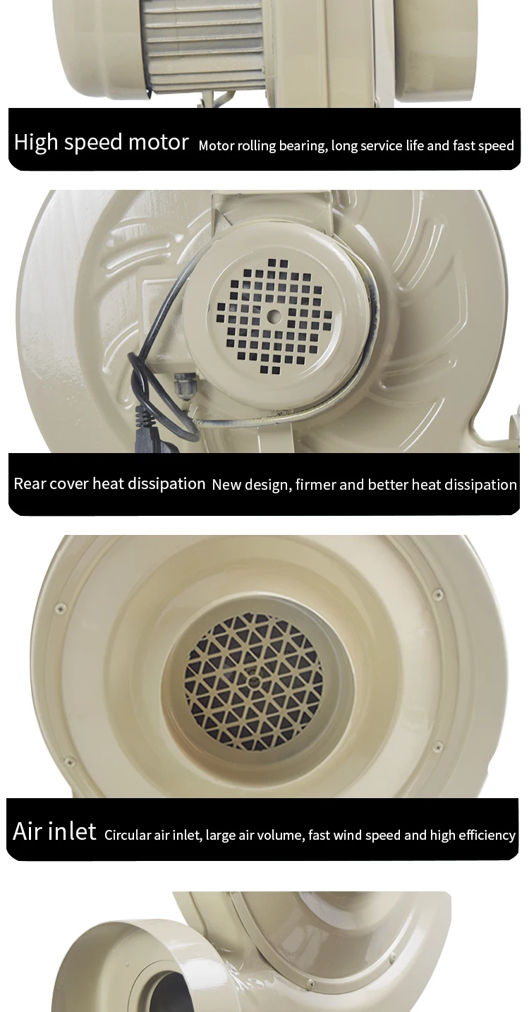 Centrifugal Fan, Copper, 220V-380V, 250W - detail 10