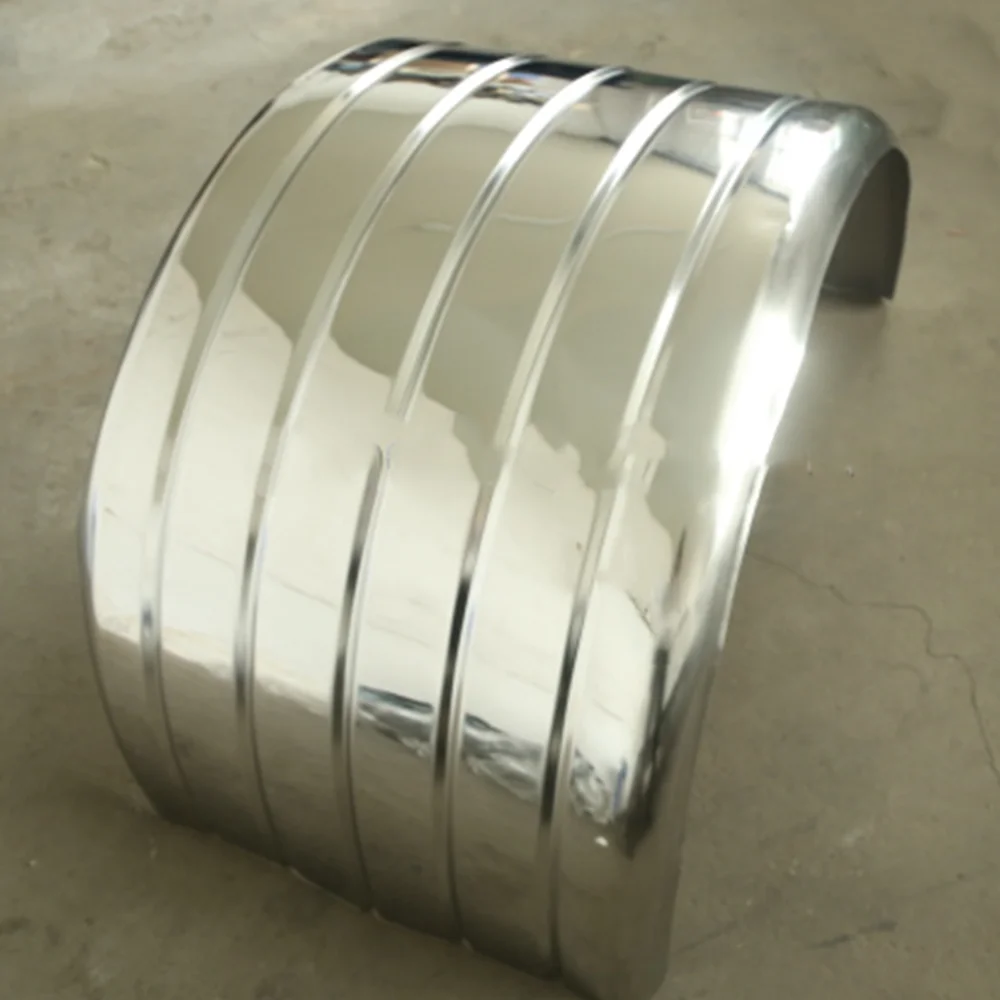 High quality Stainless steel parts for truck single axle fenders fender xpander