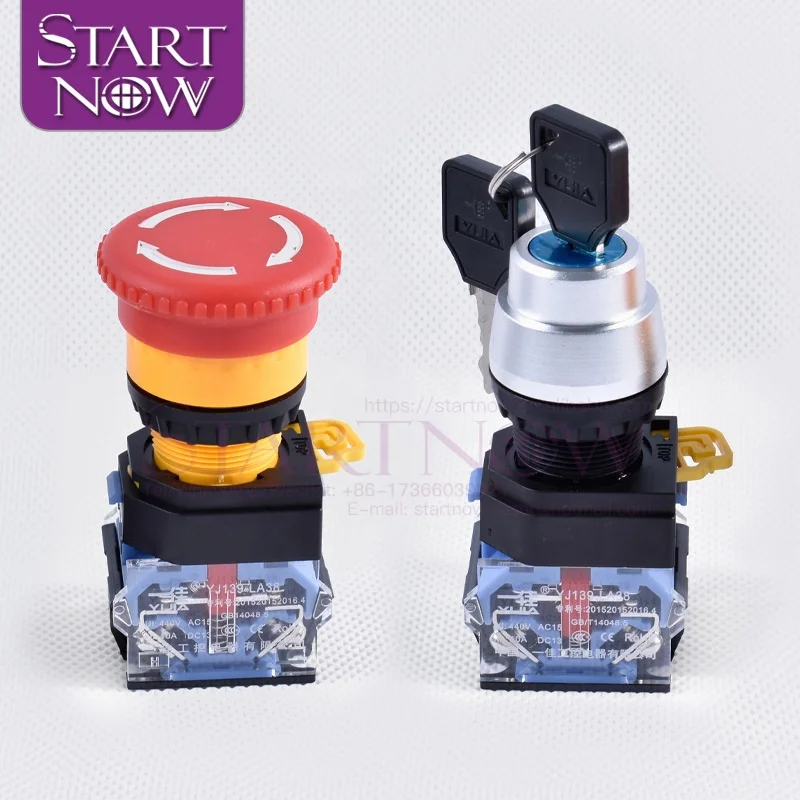 Red Mushroom Cap Emergency Stop Switch Key Switch Dpst N C Push Button Switch 440v Ac15 10a Dc13 For Laser Cutting Machine Buy Emergency Stop Switch Push Button Switch Key Switch Product On Alibaba Com