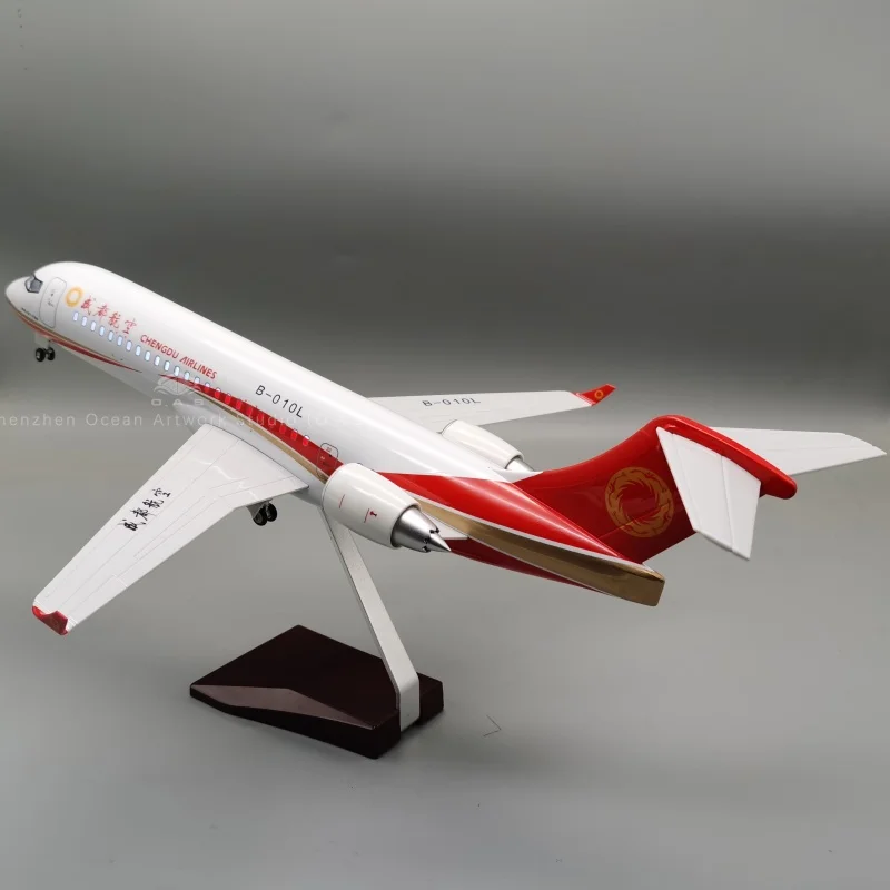 laircraft plane model scale model aircrafts with light arj21 algerian aircraft airlines 47cm boeing model airplanes-4