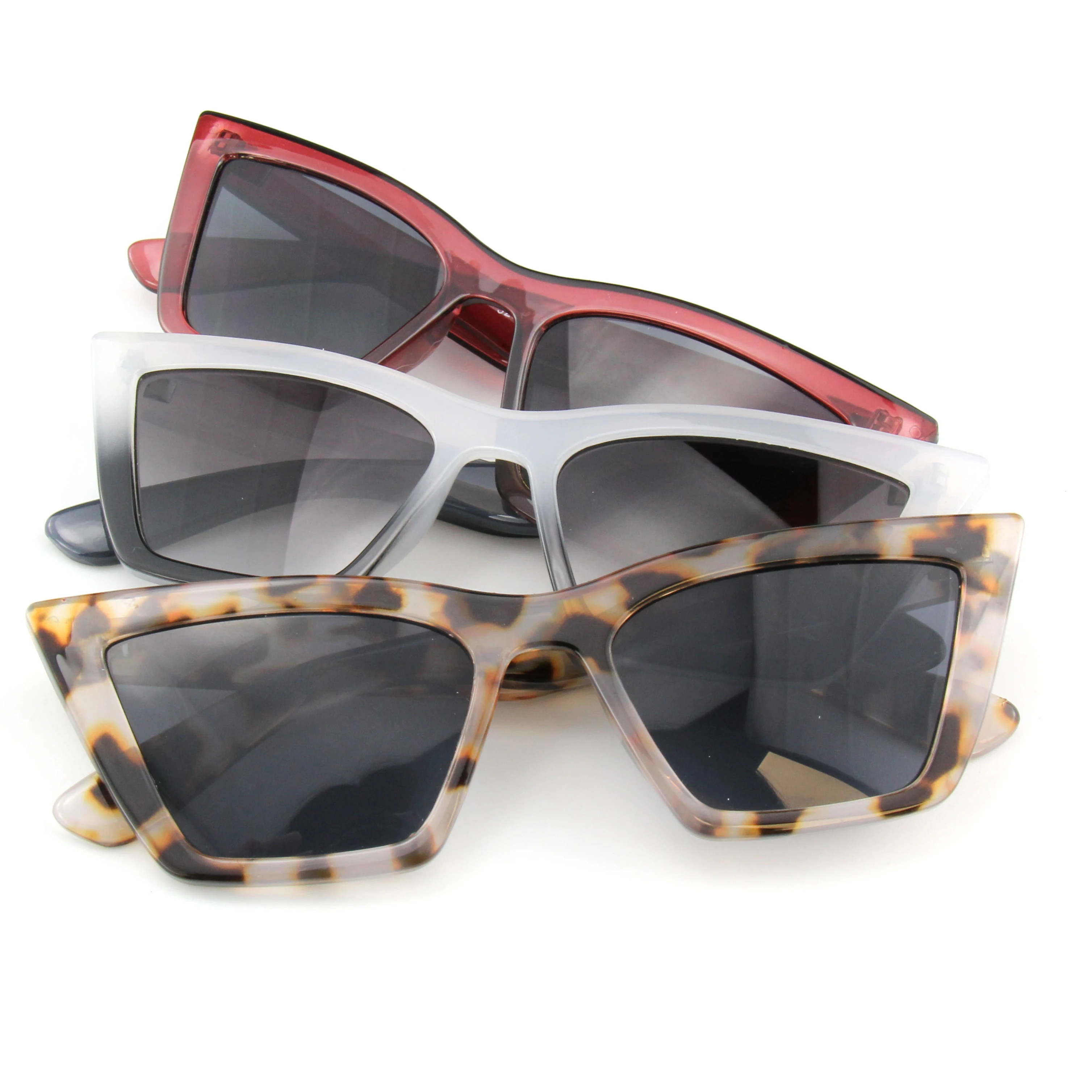 EUGENIA 2020 low MOQ China wholesaler fashion trendy vintage colors sunglasses Women Oval Round Sunglasses