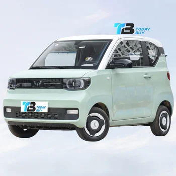 Today Buy - Deposit Cheap 4 Wheels Cheap Factory Price Electric Mini Cars Wuling Hongguang Mini EV Car Used