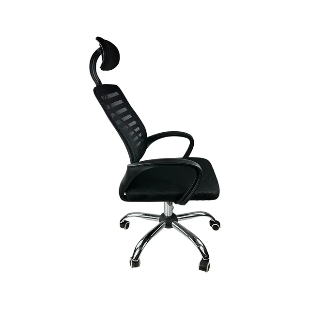 Factory Wholesale Cheap Office Chairs With Headrest High Back Armrest Adjustable Conference Staff Ergonomic Mesh Office Chairs