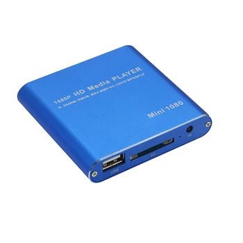 High Quality Mini 1080P Full HD USB HDD MMC Card Media Player Box