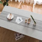 Table Linen Ins Style Modern Rectangular Coffee Table Tablecloth Fabric Cotton And Linen Small Fresh