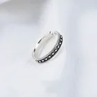Or Vintage Thai Dot Pattern Ring For Men Or Women Wholesale 925 Sterling Thai Silver Rings