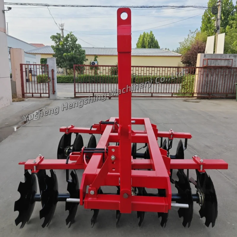 Grada de discos para tracción de tractores agrícolas Grada de discos para labranza