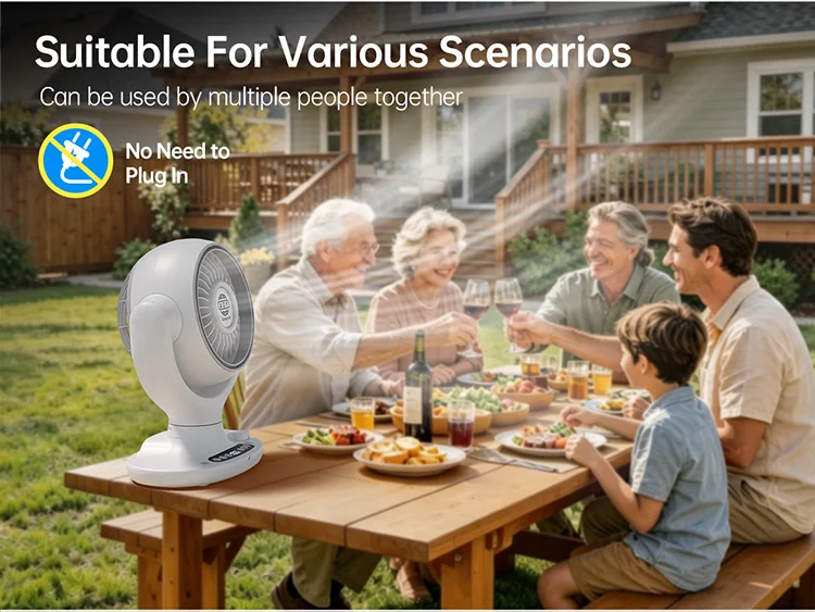 Table Fan, 3-Speed, Portable - detail 18