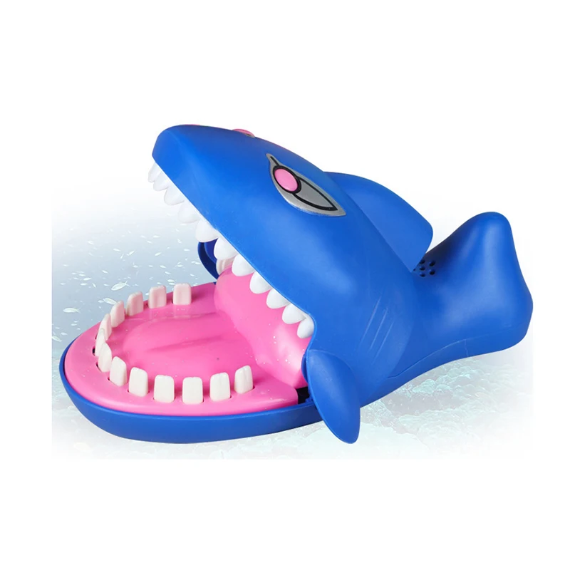 BPA free Large crocodile dog  shark biting finger toy  Dentist Bite Finger Game For Kids Play
