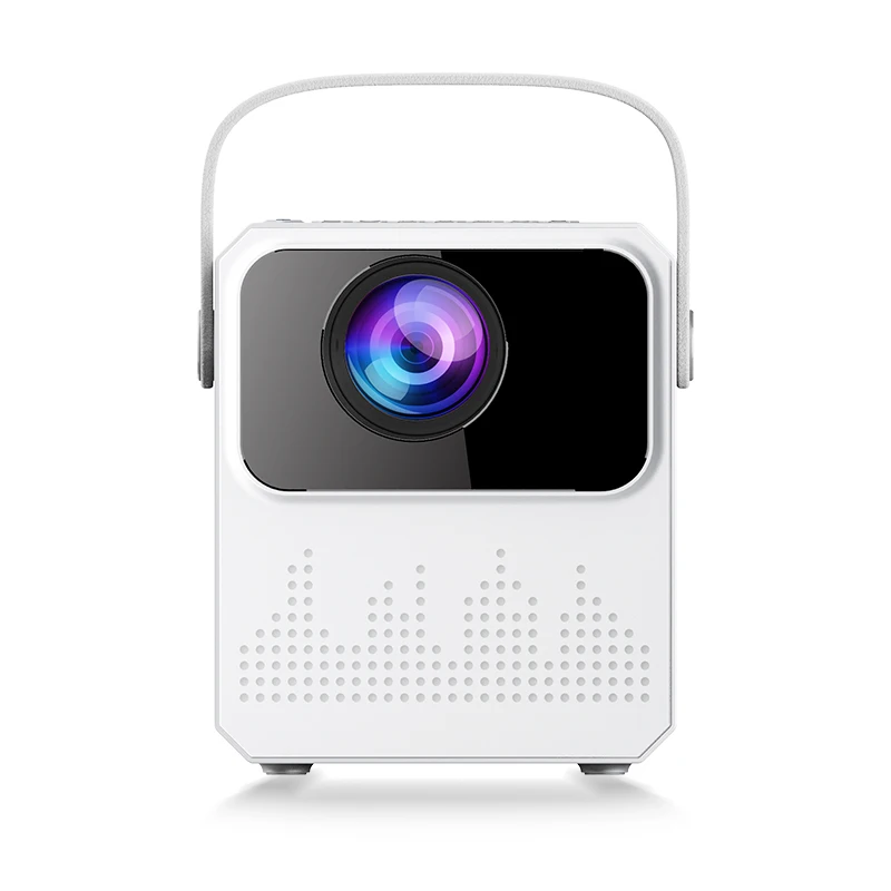 T2 Mini Projector LED Full HD 1080p 4K Smart Android 9.0 Wifi BT Quad Core Portable Projector for Home Theater/Outdoor/Meeting