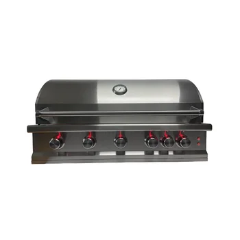 barbecue bbq grills gas built in grill outdoor panini cooker with oven and portable 6 burner gas grill machine