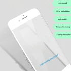 Front Glass Mobile Phone Replacement Front Outer Screen Glass Lens With Frame With Flex Cable For Phone 5S
