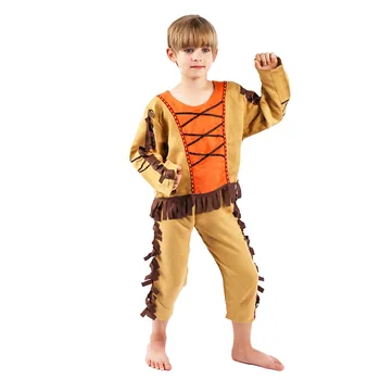 Halloween cosplay Native American costumes children for kids