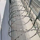 1/5 Razor Barbed Wire Pvc Coated Barbed Wire Cheap Galvanized Razor Barbed Wire Fence