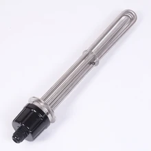 3KW 6KW 9KW 12KW Electric Clamp Immersion Heater Tri Thread Water Tank Tubular Heater For Fermentation Tank Beer Brewing Machine
